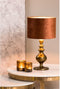 Light & Living Cilinder Lampenkap Gemstone - Terra - Ø30x21cm - voor Tafellampen, Hanglampen