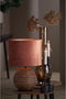 Light & Living Cilinder Lampenkap Gemstone - Terra - Ø40x30cm - voor Tafellampen, Staande lamp, Hanglampen