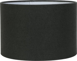 Light & Living Cilinder Lampenkap Livigno - Antraciet - Ø40x30cm - voor Tafellampen, Staande lamp, Hanglampen
