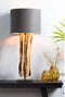 Light & Living Cilinder Lampenkap Livigno - Antraciet - Ø40x30cm - voor Tafellampen, Staande lamp, Hanglampen