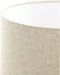 Light & Living Cilinder lampenkap Livigno - Bruin - Ø50x38cm - Modern