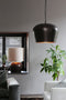 Light & Living Cilinder lampenkap Livigno - Bruin - Ø50x38cm - Modern