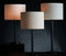 Light & Living Cilinder Lampenkap Livigno - Eiwit - Ø25cm - Landelijk