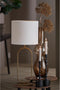 Light & Living Cilinder Lampenkap Livigno - Eiwit - Ø35x30cm - voor Tafellampen, Staande lamp, Hanglampen