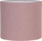 Light & Living Cilinder Lampenkap Livigno - Roze - Ø40x30cm - voor Tafellampen, Staande lamp, Hanglampen
