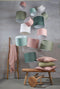 Light & Living Cilinder Lampenkap Livigno - Roze - Ø40x30cm - voor Tafellampen, Staande lamp, Hanglampen
