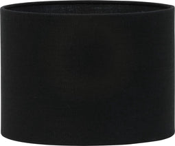 Light & Living Cilinder Lampenkap Livigno - Zwart - Ø30x21cm - voor Tafellampen, Hanglampen