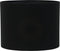 Light & Living Cilinder lampenkap Livigno - Zwart - Ø40x30cm - Modern
