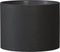 Light & Living Cilinder lampenkap Livigno - Zwart - Ø40x30cm - Modern