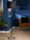 Light & Living Cilinder lampenkap Livigno - Zwart - Ø40x30cm - Modern