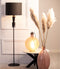 Light & Living Cilinder lampenkap Livigno - Zwart - Ø40x30cm - Modern