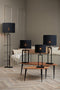 Light & Living Cilinder lampenkap Livigno - Zwart - Ø40x30cm - Modern