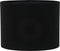 Light & Living Cilinder lampenkap Livigno - Zwart - Ø50x38cm - Modern
