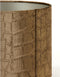 Light & Living Cilinder Lampenkap Praya - Bruin - Ø30x21cm - Modern