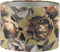 Light & Living Cilinder lampenkap Rosa Victoria - Brons - 35x35x30cm - Klassiek
