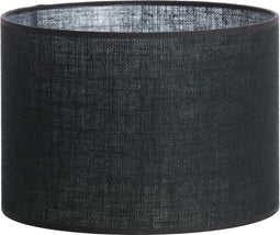Light & Living Cilinder lampenkap Sendai - Zwart - Ø30x21cm - Modern