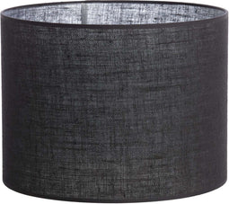 Light & Living Cilinder lampenkap Sendai - Zwart - Ø40x30cm - Modern