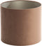 Light & Living Cilinder Lampenkap Velours - Bruin - Ø35x30cm - voor Tafellampen, Hanglampen, Wandlamp
