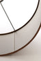Light & Living Cilinder Lampenkap Velours - Bruin - Ø35x30cm - voor Tafellampen, Hanglampen, Wandlamp