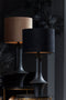 Light & Living Cilinder Lampenkap Velours - Bruin - Ø35x30cm - voor Tafellampen, Hanglampen, Wandlamp