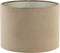 Light & Living Cilinder Lampenkap Velours - Bruin - Ø40x30cm