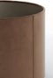 Light & Living Cilinder Lampenkap Velours - Bruin - Ø40x30cm