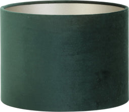 Light & Living Cilinder Lampenkap Velours - Dutch Green - Ø30x21cm - voor Tafellampen, Hanglampen