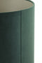 Light & Living Cilinder Lampenkap Velours - Dutch Green - Ø35x30cm - voor Tafellampen, Staande lamp, Hanglampen