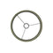 Light & Living Cilinder Lampenkap Velours - Olive Green - Ø35x30cm - voor Tafellampen, Staande lamp, Hanglampen