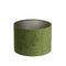 Light & Living Cilinder Lampenkap Velours - Olive Green - Ø40x30cm - voor Tafellampen, Staande lamp, Hanglampen