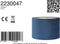 Light & Living Cilinder Lampenkap Velours - Petrol Blue - Ø30x21cm - voor Tafellampen, Hanglampen