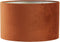 Light & Living Cilinder Lampenkap Velours - Terra - Ø35x21cm - voor Tafellampen, Staande lamp, Hanglampen