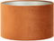 Light & Living Cilinder Lampenkap Velours - Terra - Ø35x21cm - voor Tafellampen, Staande lamp, Hanglampen
