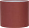 Light & Living Cilinder Lampenkap Velours - Terra - Ø40x30cm - voor Tafellampen, Staande lamp, Hanglampen