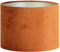 Light & Living Cilinder Lampenkap Velours - Terra - Ø40x30cm - voor Tafellampen, Staande lamp, Hanglampen