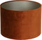 Light & Living Cilinder Lampenkap Velours - Terra - Ø40x30cm - voor Tafellampen, Staande lamp, Hanglampen