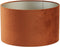 Light & Living Cilinder Lampenkap Velours - Terra - Ø40x30cm - voor Tafellampen, Staande lamp, Hanglampen