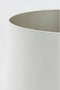 Light & Living Cilinder Lampenkap Velours - Wit - Ø40x30cm - Modern