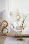 Light & Living Cilinder Lampenkap Velours - Wit - Ø40x30cm - Modern