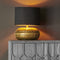 Light & Living Cilinder Lampenkap Velours - Zwart - Ø35x25cm - voor Tafellampen, Staande lamp, Hanglampen
