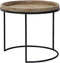 Light & Living COPAN Bijzettafel tin look set van 2