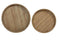 Light & Living COPAN Bijzettafel tin look set van 2