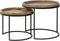 Light & Living COPAN Bijzettafel tin look set van 2