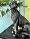 Light & Living - Deco Beeld Cheetah Zwart - Polystone Zwart - 31x25x10cm (HxBxD)