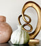 Light & Living Deco Beeld Eddy M - Metaal - Goud - 25x43x25 cm (BxHxD)