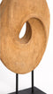 Light & Living Deco Beeld Zorati - Hout - Naturel - 24x47x9 cm (BxHxD) - Abstract Beeld - Woonexpress