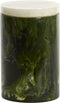 Light&living Deco box+deksel Ø15x24 cm KELIMUTU groen+wit