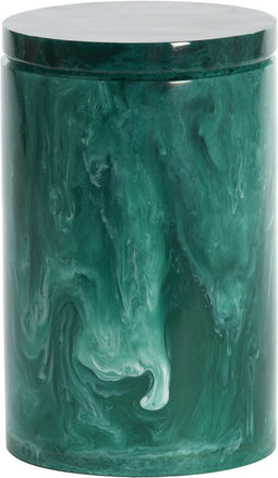 Light&living Deco box+deksel Ø15x24 cm KELIMUTU petrol+emerald