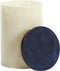 Light&living Deco box+deksel Ø15x24 cm KELIMUTU wit+blauw