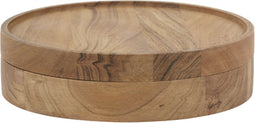Light&living Deco box Ø25x6,5 cm DIDIUS acacia hout naturel